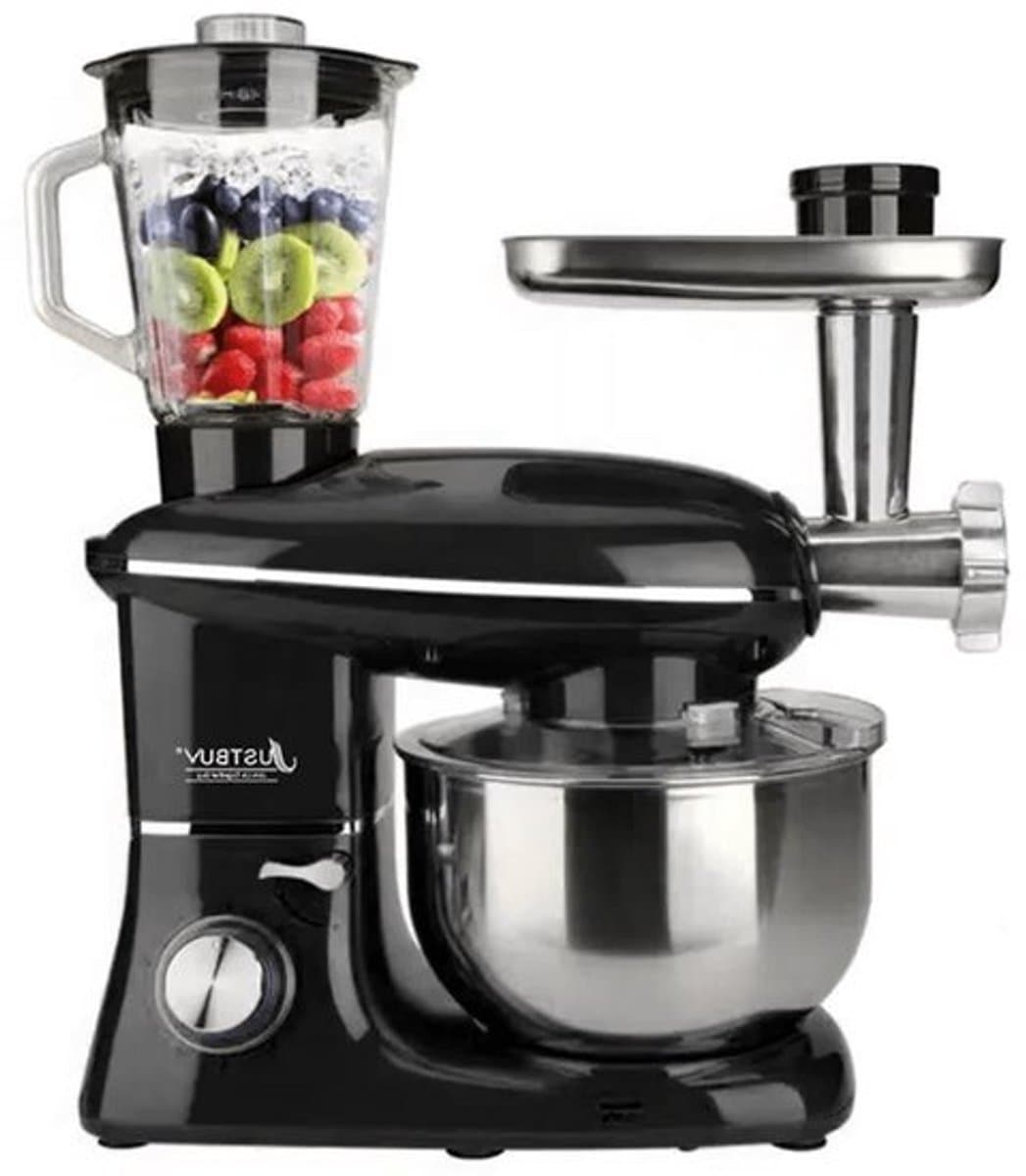 Keukenmachine – Multifuntionele Keukenmachine – Foodprocessor – Mixapparaat – 1500W Motor – Hakken En Mengen — afbeelding 1