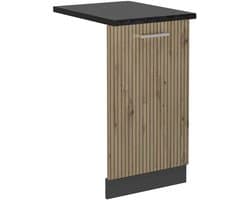 Vaatwasserpaneel 45 cm – Artisan Eiken en Antraciet – Flexibele Keukenmodule