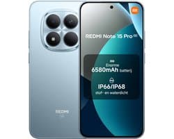 Xiaomi REDMI Note 15 Pro 5G - 8 GB RAM - 512 GB - Blauw