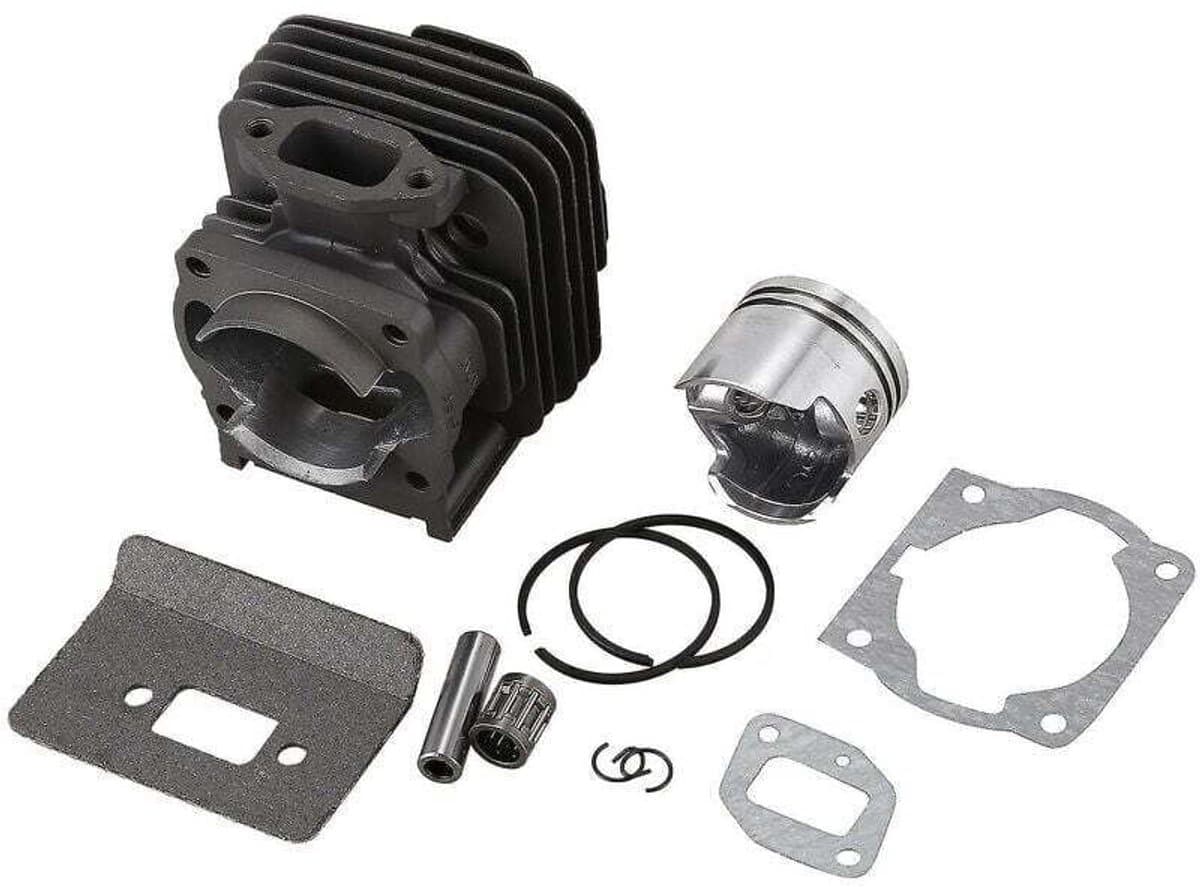 Zuigerassemblagekit van 44 mm 52 cc – Metalen cilinder, geschikt voor 1E44F-5, 44F-5, BG520 motor – Optimale prestaties voor doe-het-zelfprojecten — afbeelding 1