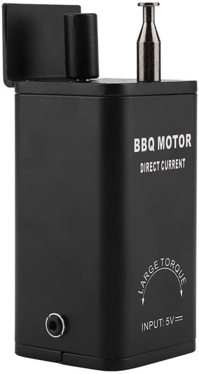 Barbecue Grill Motor, DC 5V Uitgang Verstelbare BBQ Roast Rotisserie met USB Kabel Grill Motor Rotator Barbecue Tool — afbeelding 1