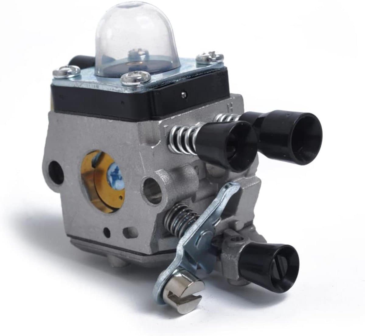 Grasmaaier Onderdelen - Carburateur Motor - Onderhoud Gazon - Directe Vervanging - 7 x 5 x 3 cm - Zilver — afbeelding 1