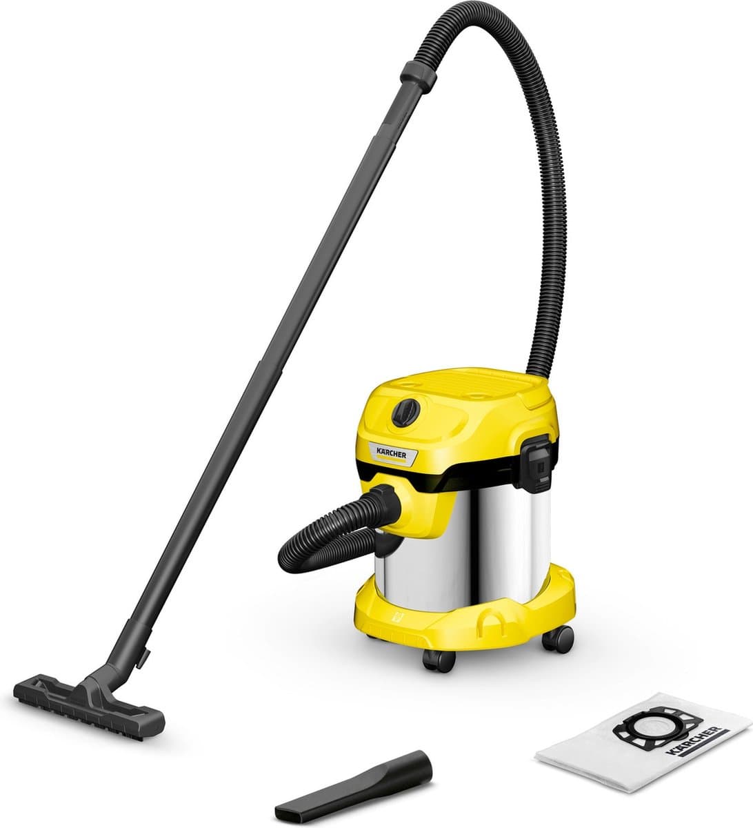 Karcher WD2 Plus S V-15/4/18 Nat & Droog Alleszuiger — afbeelding 1