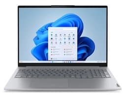 Lenovo ThinkBook 16 G8 IAL Intel Core Ultra 5 135H Laptop 40,6 cm (16) WUXGA 16 GB DDR5-SDRAM 512 GB SSD Wi-Fi 6E (802.11ax) Windows 11 Pro Zwitsers Grijs