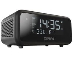 Pure Elan Sleep - Uw vertrouwde wekkerradio met bluetooth, Zwart