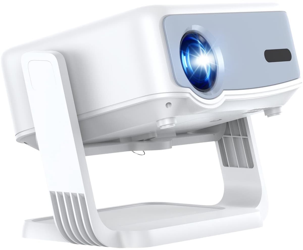 Mini Beamer Full HD 1080p - Android 13 Smart Projector - 500 ANSI Lumen - LED - Voor Thuisbioscoop En Outdoor — afbeelding 1