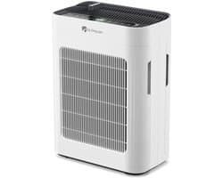Luchtreiniger HEPA-Filter - Dubbele Zuigkracht 42,5 W - Voor 100 m² - Wit - Draagbare Luchtzuiveraar