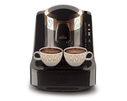Arzum OKKA Turks Koffiezetapparaat OK001-0100 | Zwart/Koper - 2 kopjes - Aanpasbare temperatuur - Volautomatisch - 710W