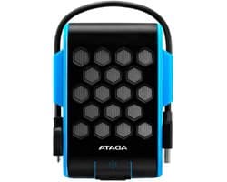 Externe Harde Schijf - Draagbare Opslag - Bestanden Opslaan - IP68 Waterdicht - 1 TB - Zwart Blauw