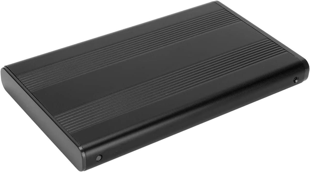 Externe Harde Schijf - Draagbare Opslag - Snelle Data Transfer - Aluminium Legering - 2.5 inch - Zwart — afbeelding 1