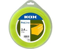 SnelShoppen - Trimmerdraad Vierkant 3,3 mm Diameter, 36 m Lengte - Professionele Grasmaaier Draad voor Tuinonderhoud, Fluorescerend, Hoge Zichtbaarhei