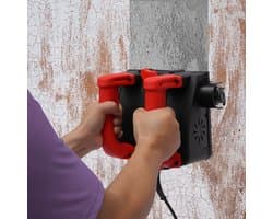 Elektrische Wandfrees Standard Blade - 1200 W Vermogen - 16 cm Schaafbreedte - Kunststof Aluminium Staal - Renovatie Gereedschap Muurschraper