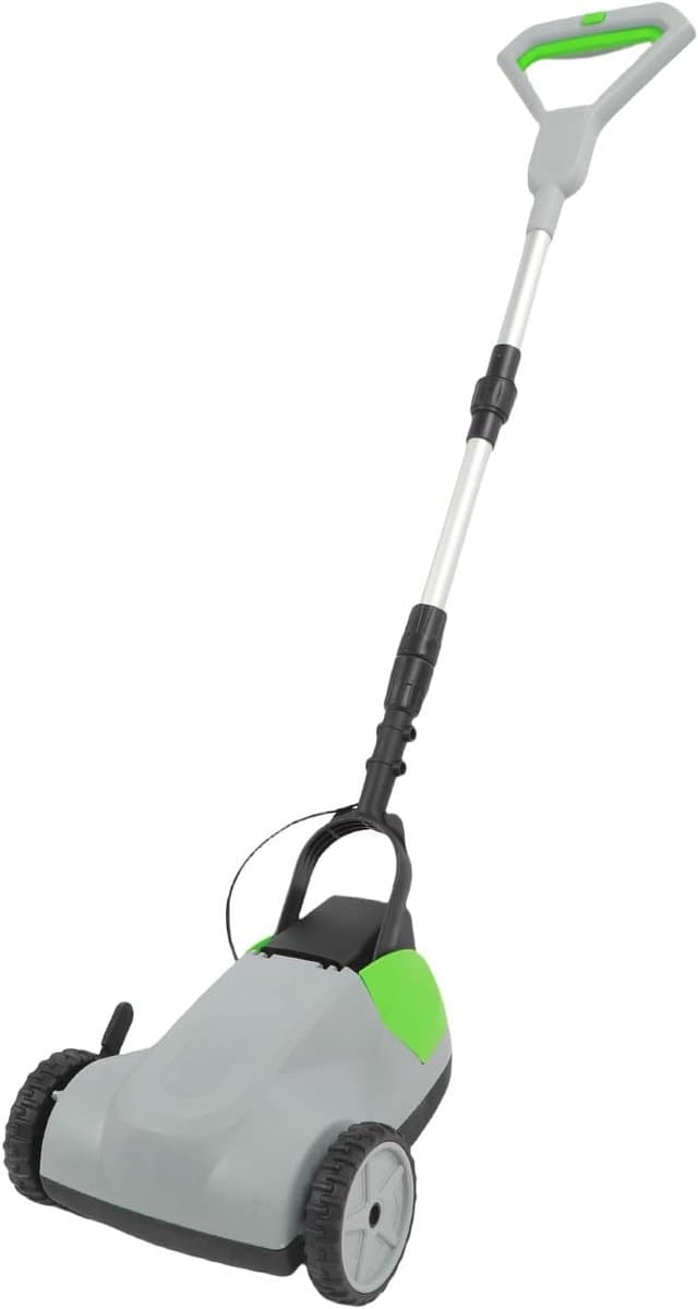 Elektrische Grasmaaier - Gazonmaaier Draadloos - Gazon Onderhouden - Borstelloze Motor - 540 sq.ft - Grijs — afbeelding 1