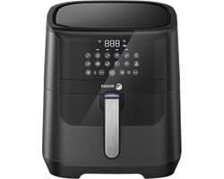 Airfryer - Heteluchtfriteuse - Gezond Koken - Olievrij - 7 liter - Zwart