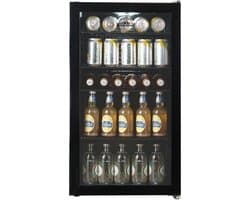 Everglades EVBC20981MB - Beverage Koeler - 98 Liter - Modern Zwart - D Klasse - 5 Jaar Garantie