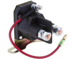Startrelais Schakelaar - Onderdeel Grasmaaier - Motor Starten - Directe Vervanging - One Size - Zwart