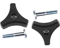 Grasmaaier Handvat Vervangingsset - 2x Moeren/Bouten - 8mm Draad - Lichtgewicht/Stevig - Duurzaam/Antiroest - Moeren En Bouten