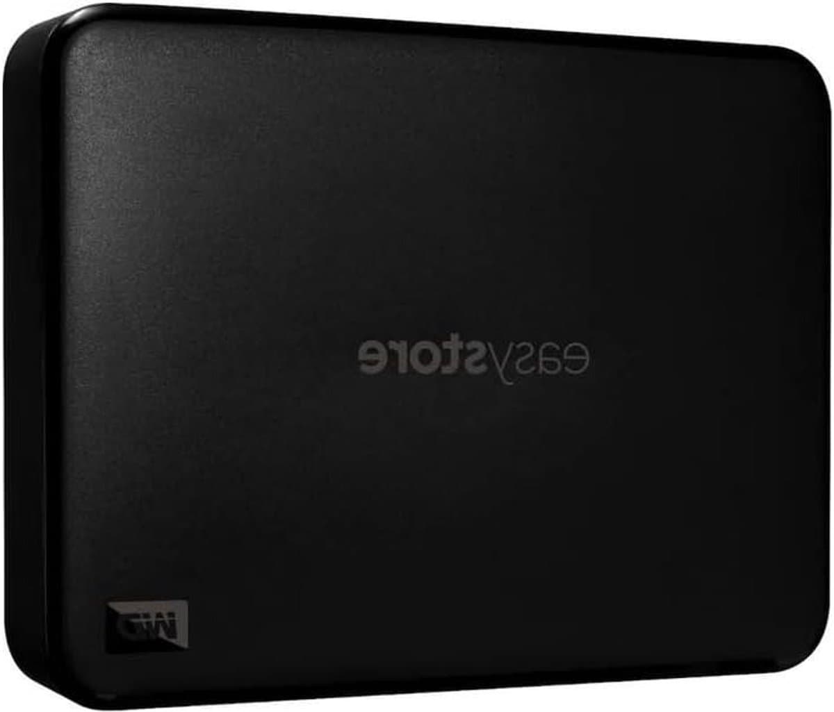 Externe Harde Schijf - Draagbare Opslag - Bestanden Opslaan - Snelle Dataoverdracht - 6 TB - Zwart — afbeelding 1