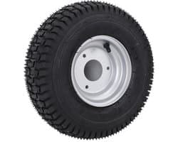 Dailygoods- ATV-banden 15,2 cm - Vacuümbanden - Antislip - Perforatiebestendig - Zilveren Rand - Geavanceerde Tractietechnologie