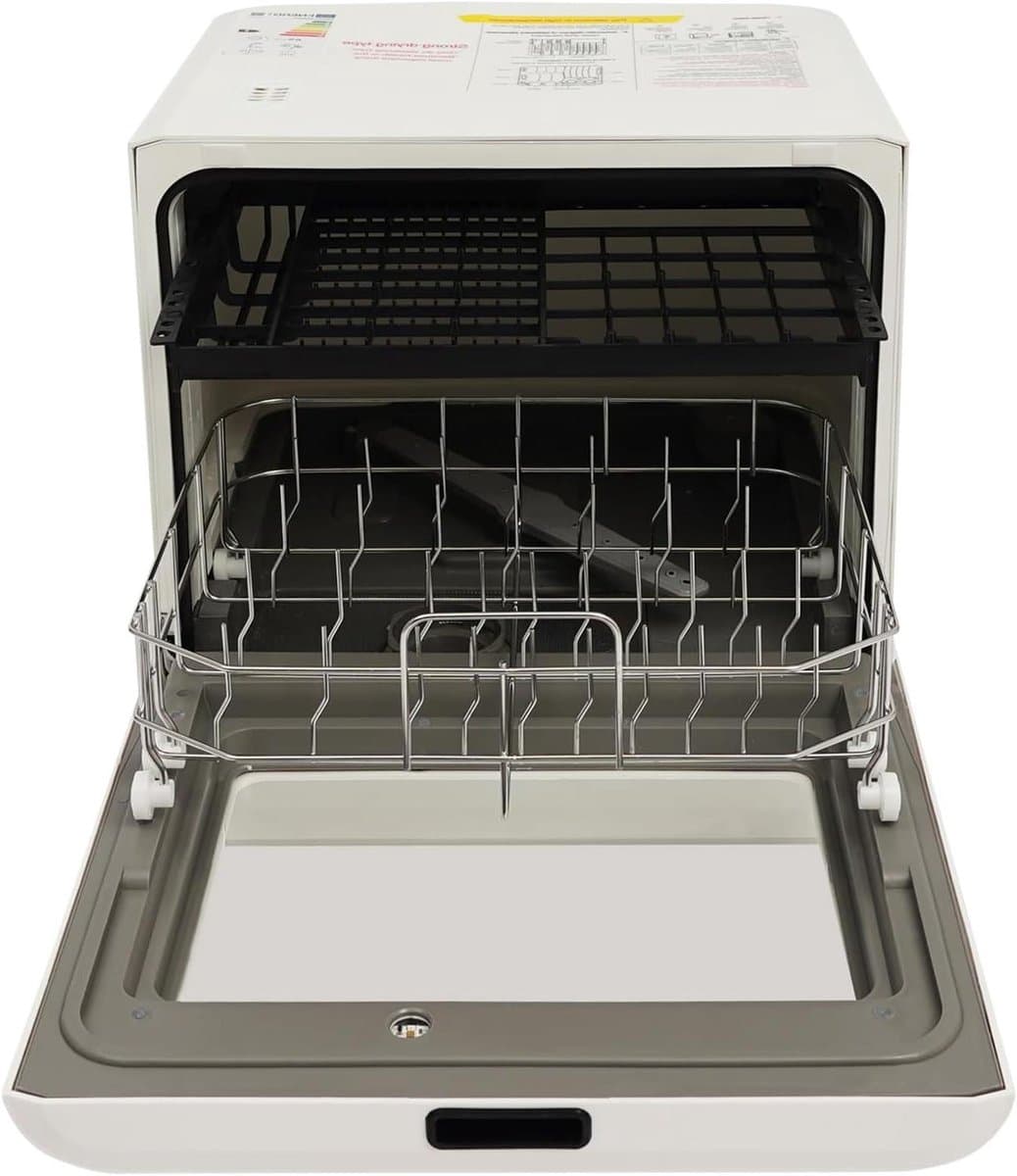 Mini Vaatwasser - Aanrecht Vaatwasser - Snel Afwassen - UV Reiniging - 43 x 39 x 46 cm - Wit — afbeelding 1
