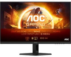 AOC 24G4XE - Full HD Fast IPS Gaming Monitor - 180hz - Speakers - 24 inch