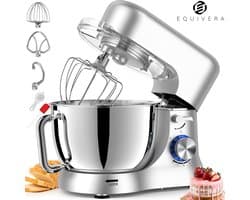 Equivera Deegmachine - Kneedmachine - Deegmixer - Keukenmixer - Keukenmachine