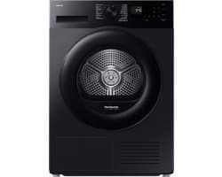 Samsung DV90DG52A0ABEN Wasdroger - Warmtepompdroger - 9kg - Zwart - NL/FR - 5 jaar garantie in Nederland