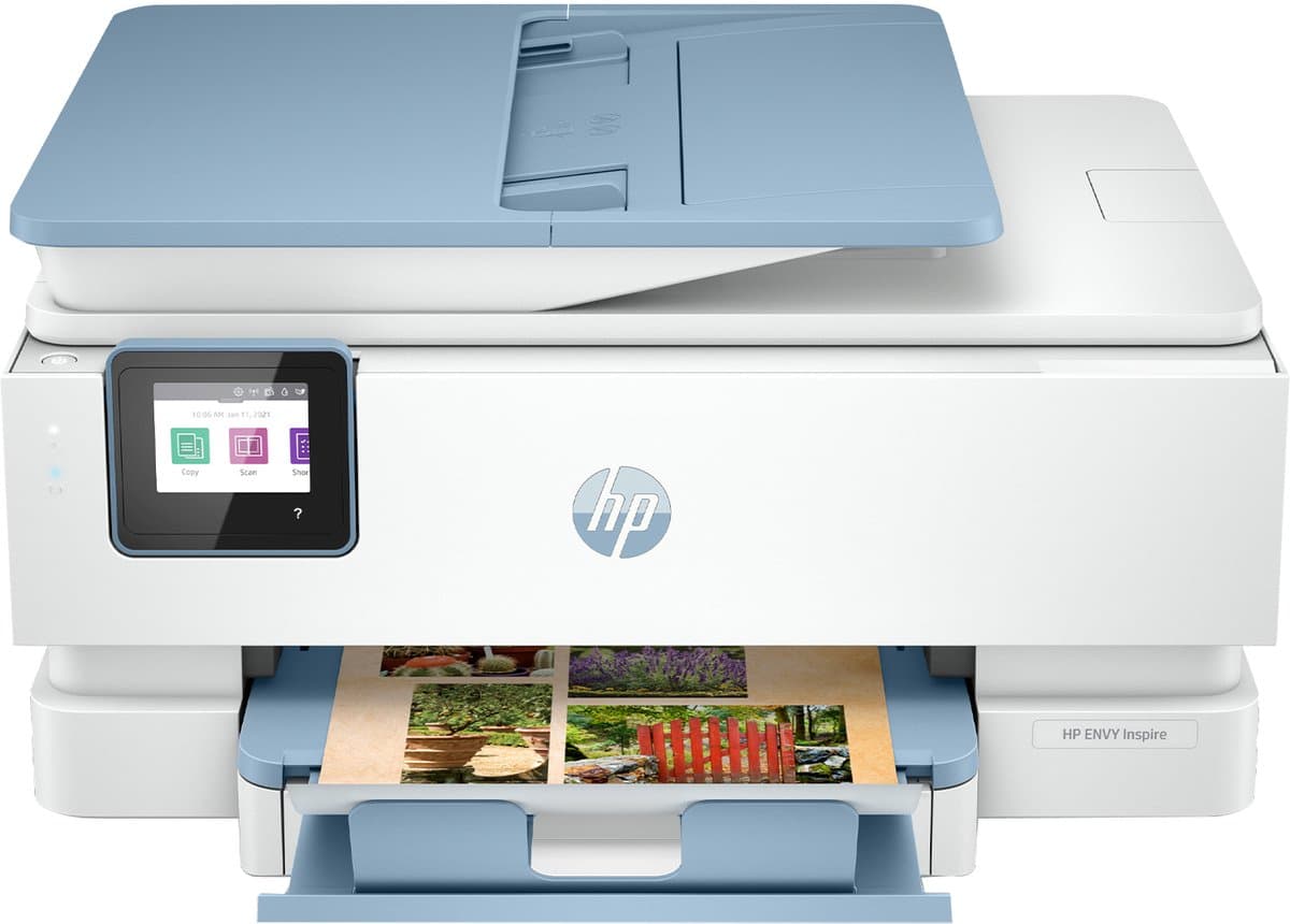 HP Envy Inspire 7921e - Instant Ink Printen Kopiëren En Scannen Inkt All-in-one-printer Blauw HP+ Ge — afbeelding 1