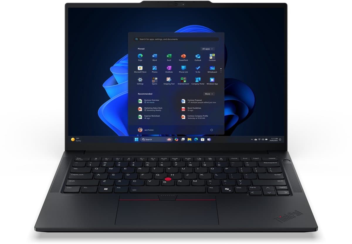 Lenovo ThinkPad E14 Gen 7 (Intel) 210H Laptop 35,6 cm (14") WUXGA 16 GB DDR5-SDRAM 512 GB SSD Wi-Fi 6E (802.11ax) Windows 11 Pro Engels Zwart — afbeelding 1