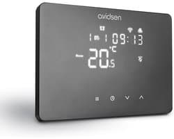 Nauwkeurige Bedrade Wifi Thermostaat Zwart voor Slimme Temperatuurregeling