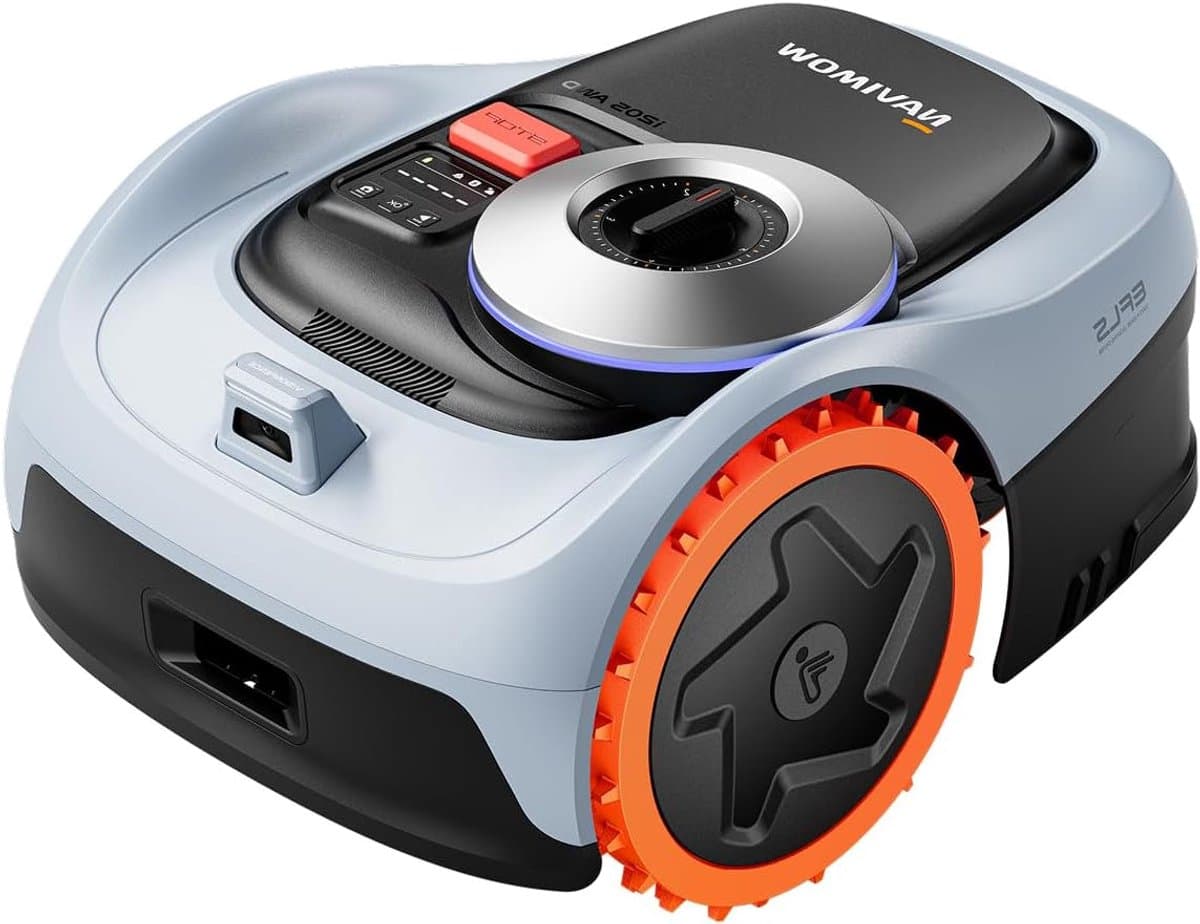 Robotmaaier – Grasmaaier – Automatische Maaier – Tuinmaaier – Robot Grasmaaier – Driewielaandrijving – Maait Hellingen Tot 45% — afbeelding 1