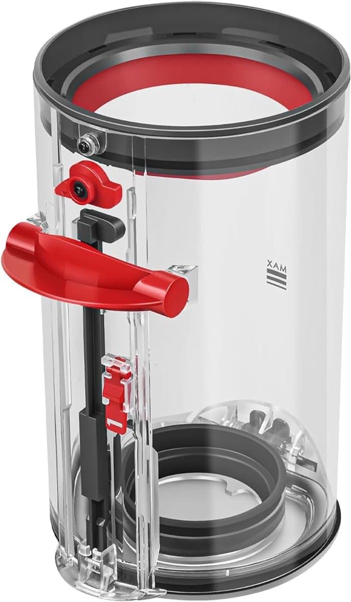 Vervangende onderdelen geschikt voor stofbak/vuilnisbak geschikt voor Dyson V11, V15, SV14 en SV17 stofzuigers; vervangende onderdelen voor de stofbak/vuilnisbak geschikt voor Dyson SV22, SV15 en SV28 stofzuigers. — afbeelding 1