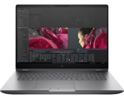 "HP ZBook Fury G1i 18 Intel Core Ultra 7 255HX Mobiel werkstation 45,7 cm (18"") WQXGA 32 GB DDR5-SDRAM 1 TB SSD NVIDIA RTX PRO 2000 Blackwell Wi-Fi 7 (802.11be) Windows 11 Pro AI Workstation, AI PC Zilver"