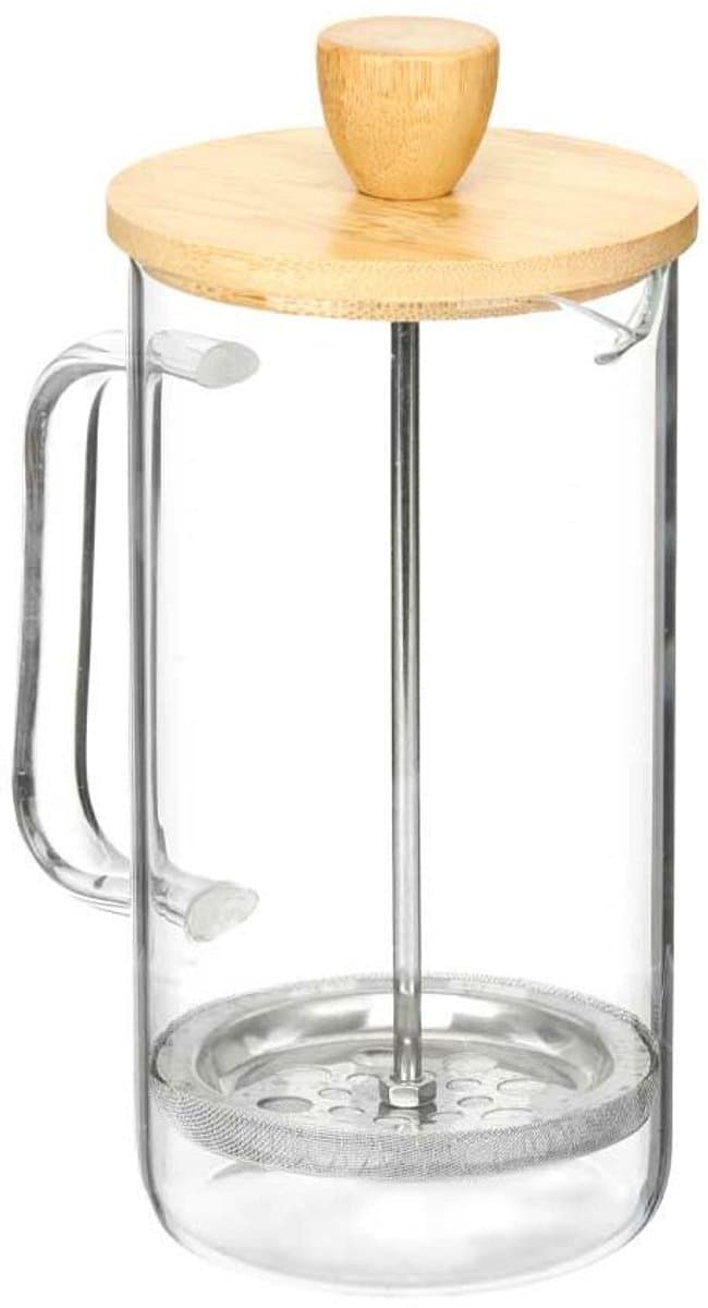 Theepot Vivalto SW8132 600ML Natuurlijk Bamboe Borosilicaatglas 600 ml — afbeelding 1