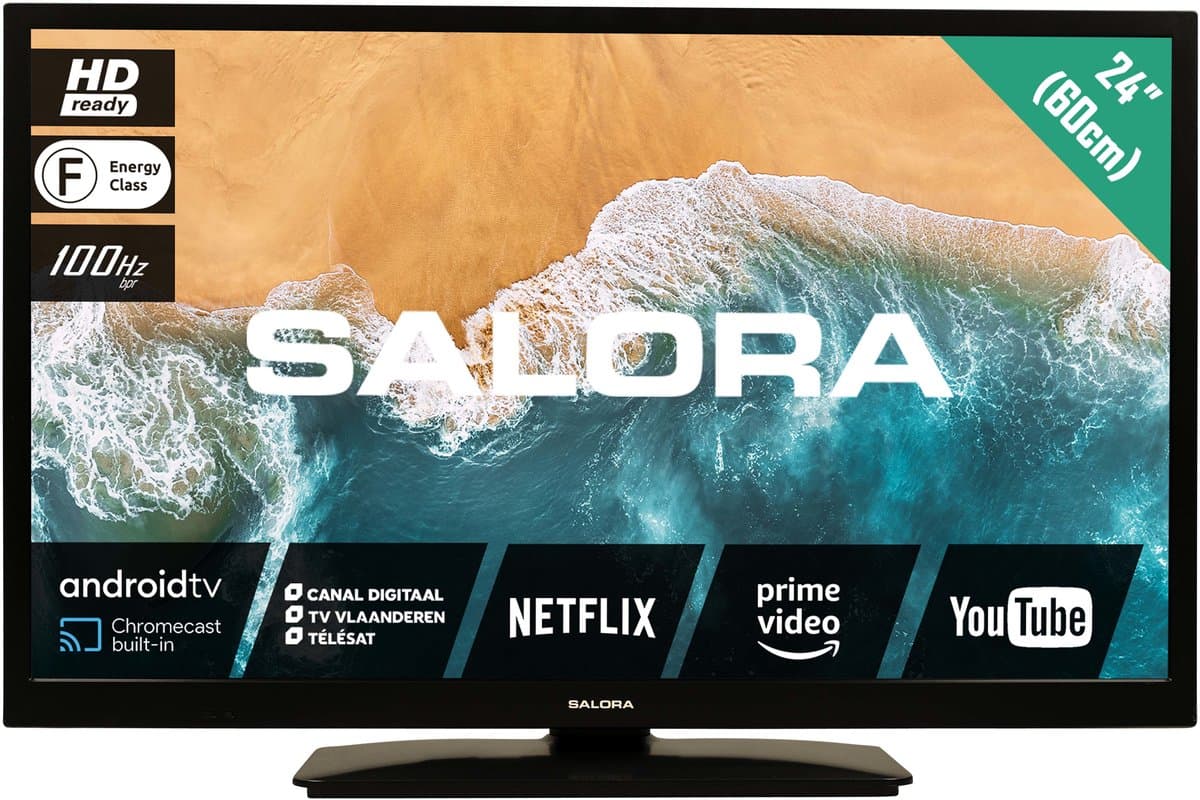 Salora 24MBA300 Smart TV met 12/220 volt aansluiting — afbeelding 1