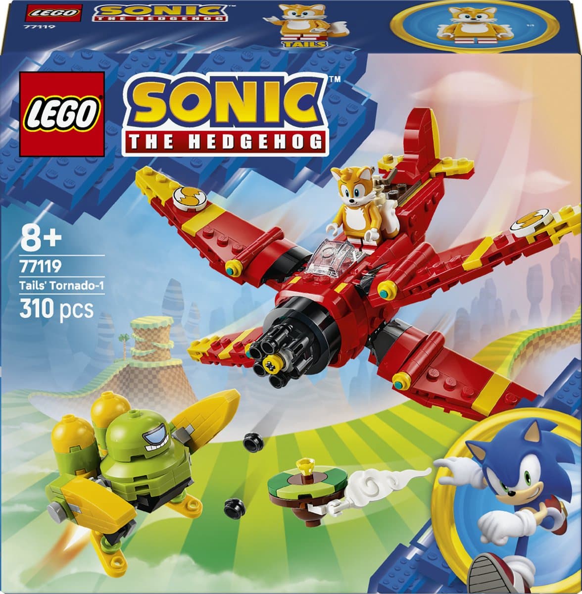 LEGO Sonic Tails en zijn Tornado-1 77119 — afbeelding 1