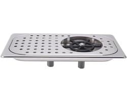 Glazen Spoeler - Bar Spoelbak - Snel Glazen Wassen - Handsfree Reiniging - Meerdere Hoek Mondstuk - Zilver