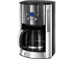 Russell Hobbs 23241-56 Luna Moonlight Grey - Filterkoffiezetapparaat met glazen kan - Grijs