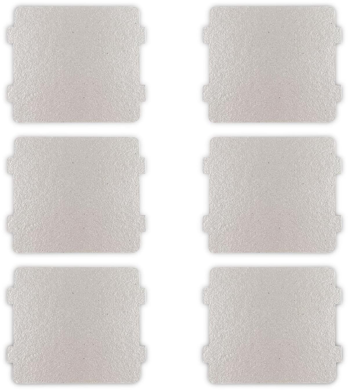 6 stuks mica-platen voor magnetron, golfgeleiderafdekking, micapplaten, 10 x 11,8 cm, magnetron, mica-plaat, vervangingsaccessoires, micapschijf voor alle magnetrons — afbeelding 1