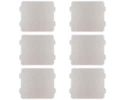 6 stuks mica-platen voor magnetron, golfgeleiderafdekking, micapplaten, 10 x 11,8 cm, magnetron, mica-plaat, vervangingsaccessoires, micapschijf voor alle magnetrons