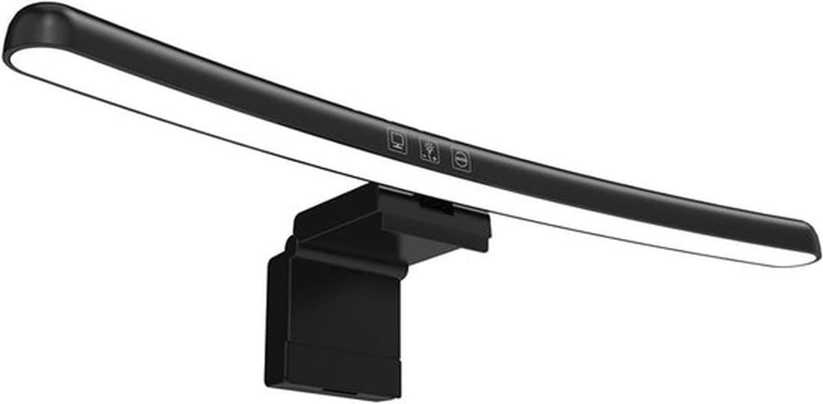 Licht gebogen monitor met verstelbare helderheid en drie lichtmodi voor optimale oogbescherming en comfortabel gebruik gedurende lange uren — afbeelding 1
