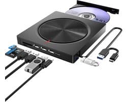 Externe DVD CD Drive - USB Brander - Bestanden Archiveren - Plug and Play