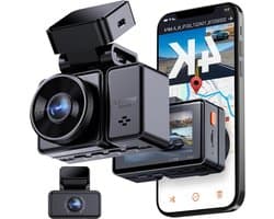 Dashcam - Autocamera Video - Veilige Rit - 4K Resolutie - 2 Inch Display - Blauw