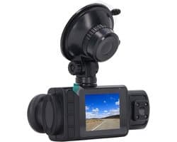 Dash Cam Recorder - Auto Camera - Rij Veiligheid - Drievoudige Camera's - 2.0 Inch IPS - Zwart