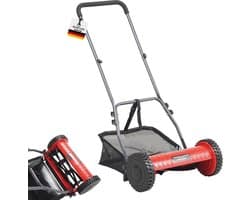 Handgrasmaaier - Kooimaaier - Gazon Onderhoud - Stil en Milieuvriendelijk - 40 cm Maaibreedte - Groen