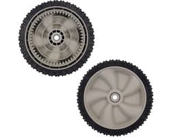 Grasmaaierwiel 8" - 2 Stuks - Compatibel met Craftsman/Huskee/Troy Bilt - Vervangend Wiel - Geschikt voor diverse modellen - Schokbestendig - Maaiwiel