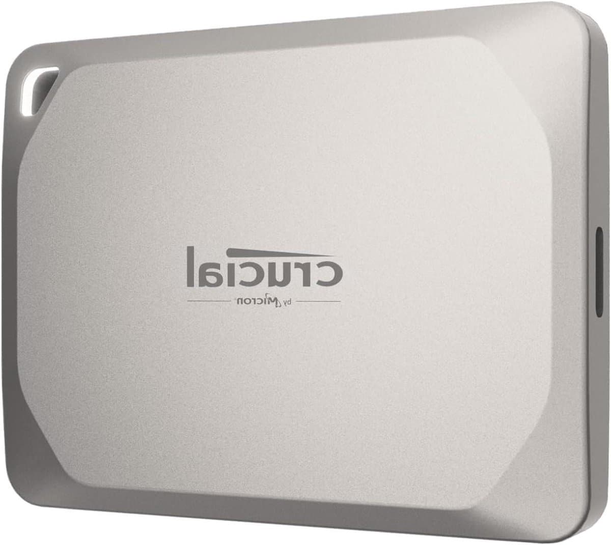 Draagbare Externe SSD - Snelle Opslag - Bestanden Overzetten - Water en Stofbestendig - 1TB - Lichtgoud — afbeelding 1