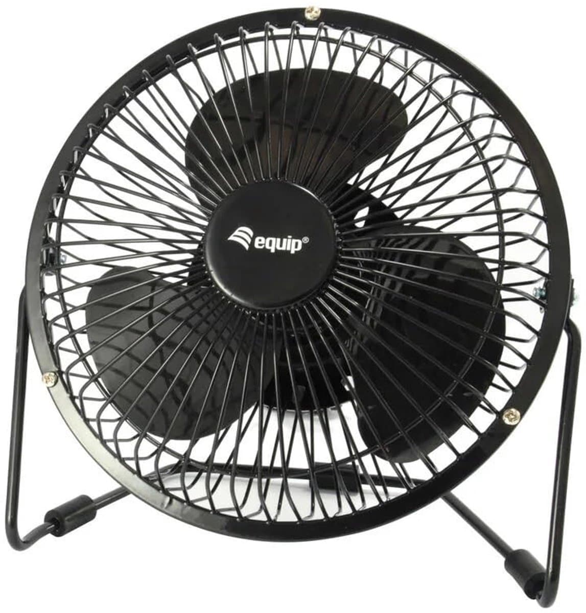 Solidchoice - Tafelventilator USB 15 cm Zwart — afbeelding 1