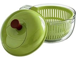 Fruitwasmachine - Groente Wasser - Verse Producten Bereiden - Handgreep Zeef - 23 x 23 x 18 cm - Groente