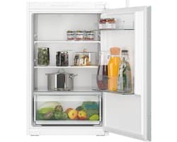 Siemens KI21RNSE0 - iQ100 - Inbouw koelkast - 87.4 cm x 54.1 cm - Sleepdeur - superKoelen: snel koelen van verse producten